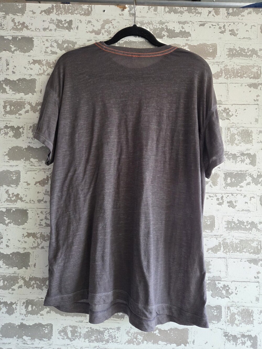 FP Movement Free People Can't Stop Won't Stop Graphic Tee Charcoal Gray Size M - Picture 3 of 9